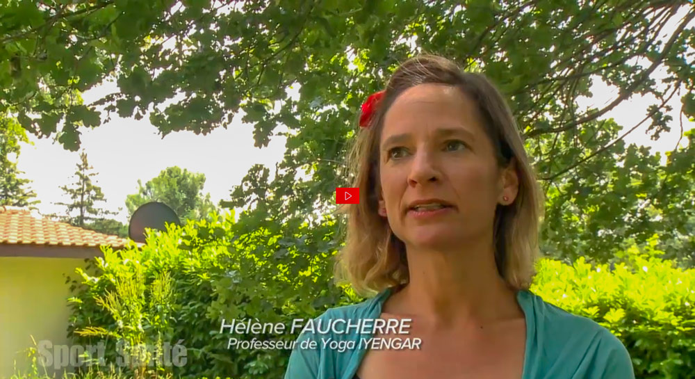 Hélène Céline Faucherre, Professeure certifiée de Yoga Iyengar